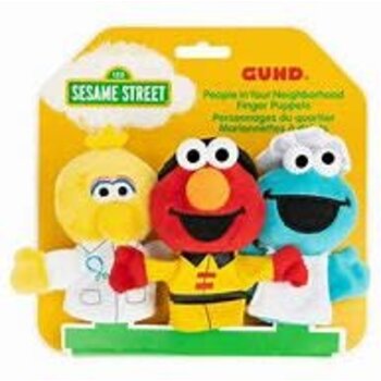 Sesame Street Sesame Street: Finger Puppets Set of 3, 3 in
