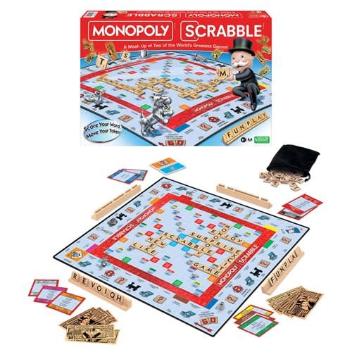 Winning Moves Monopoly Scrabble