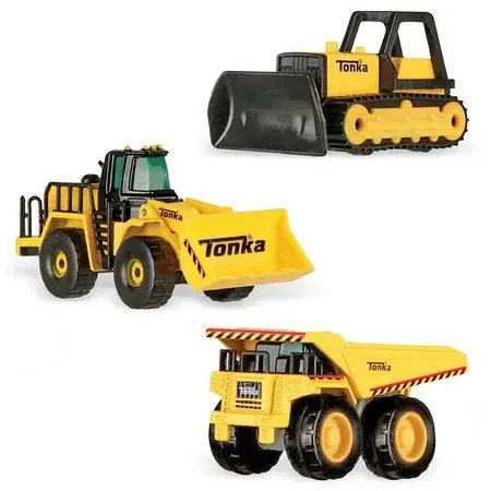 Tonka Metal Movers 3 Pack - Tonka
