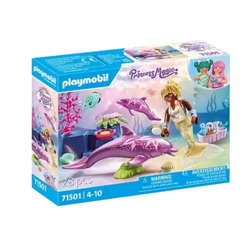 PLAYMOBIL Mermaid with Dolphins