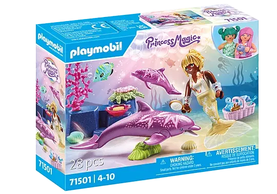 PLAYMOBIL Mermaid with Dolphins