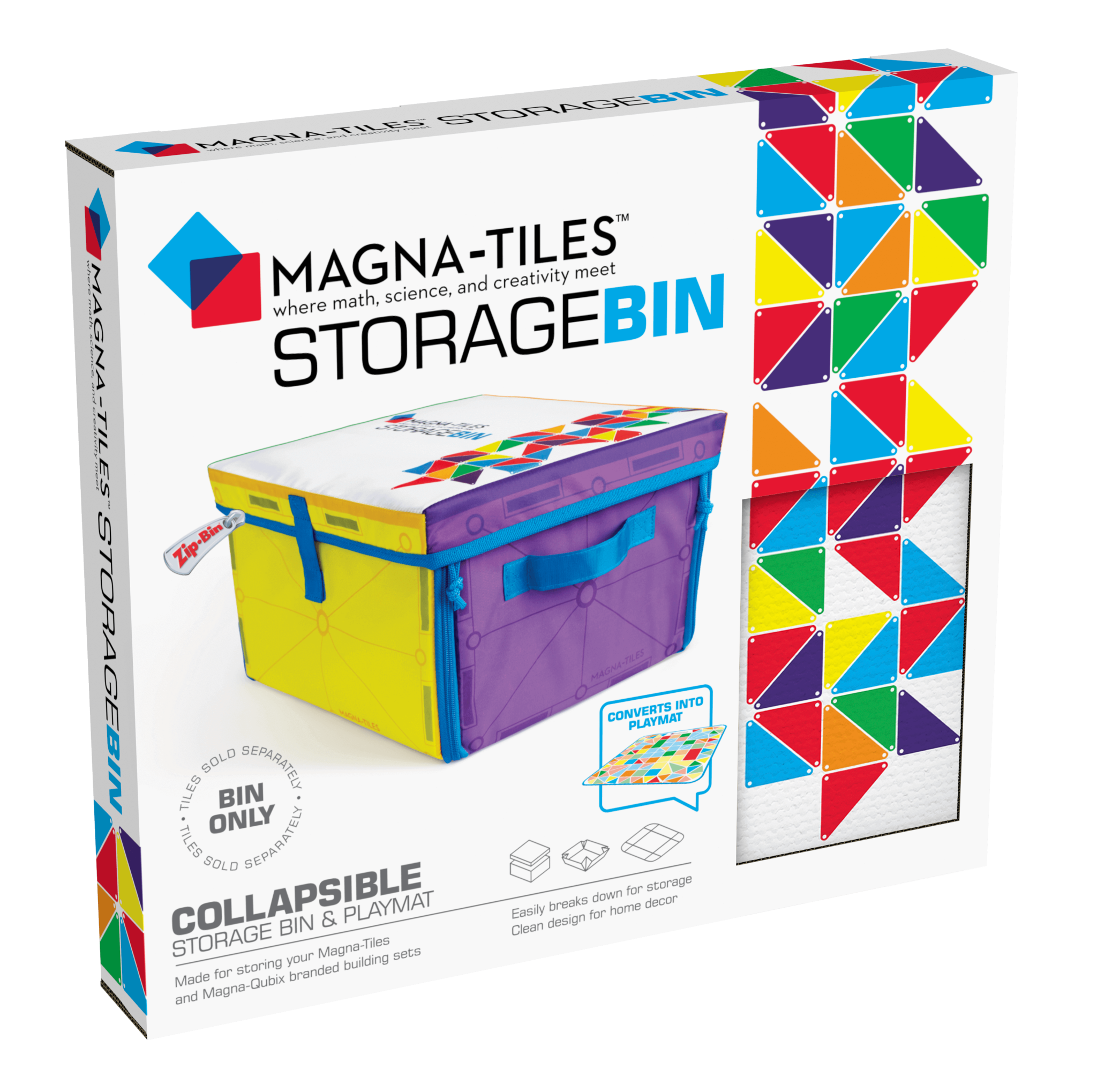 Magna-Tiles Magna-Tiles Storage Bin & Play Mat