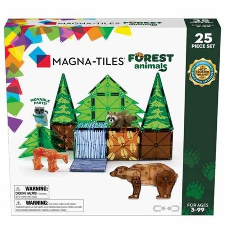 Magna-Tiles Magna-Tiles Forest Animals 25 pcs