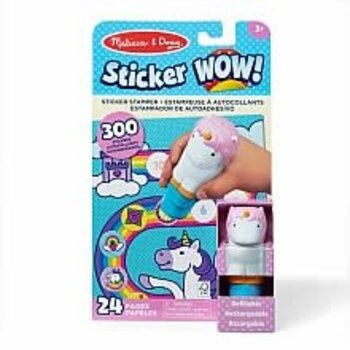 Melissa & Doug Sticker WOW! Activity Pad Set Unicorn