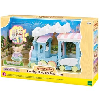 Calico Critters Floating Cloud Rainbow Train