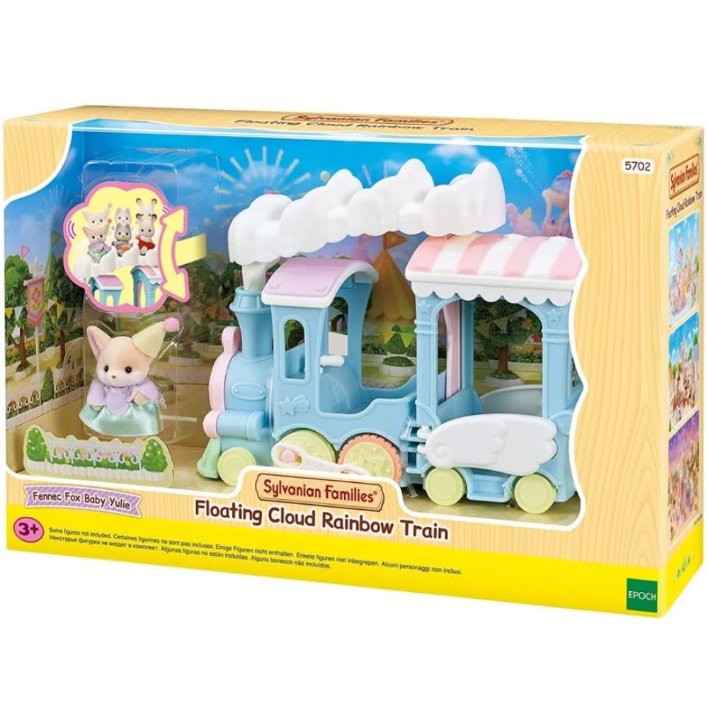 Calico Critters Floating Cloud Rainbow Train