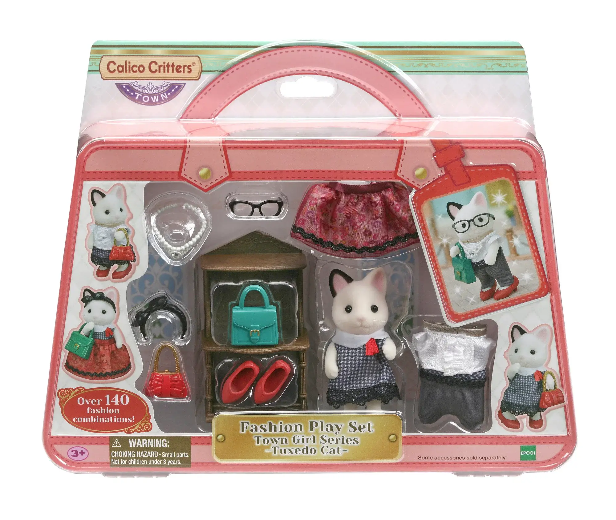 Calico Critters Fashion Playset Tuxedo Cat