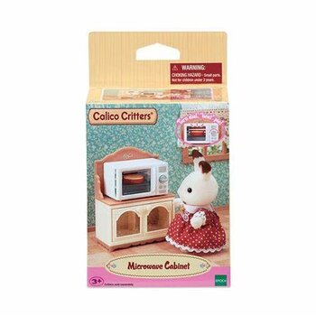 Calico Critters Microwave Cabinet