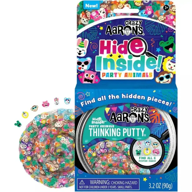 Crazy Aaron Party Animals, 4" tin