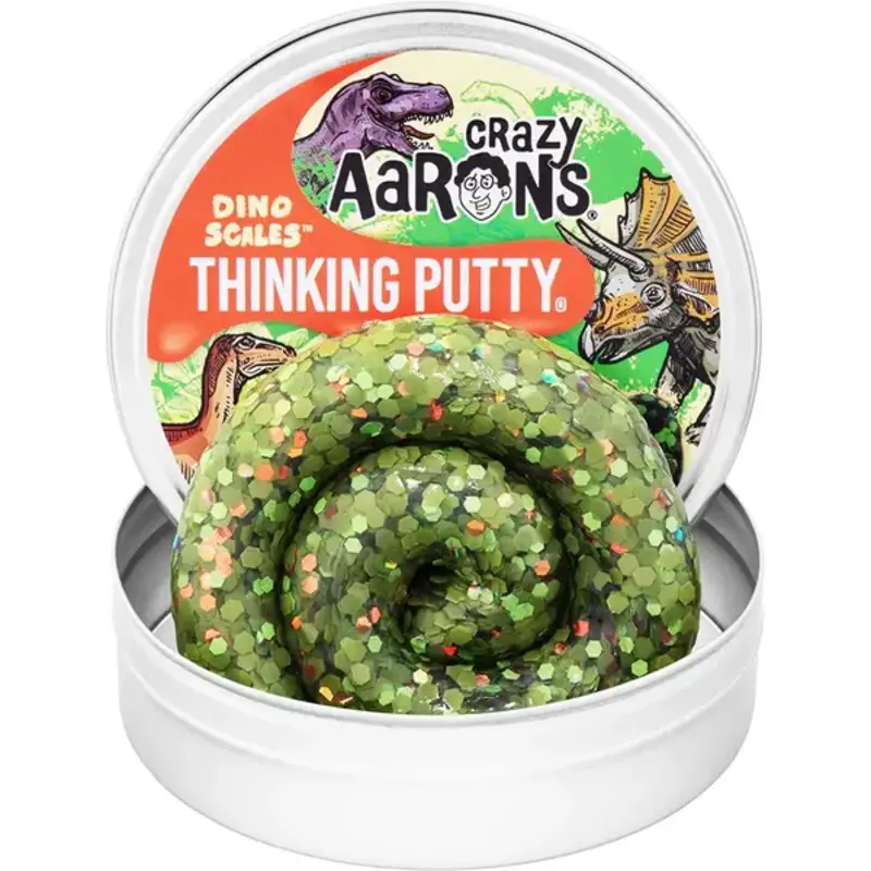 Crazy Aaron Dino Scales, 4" tin