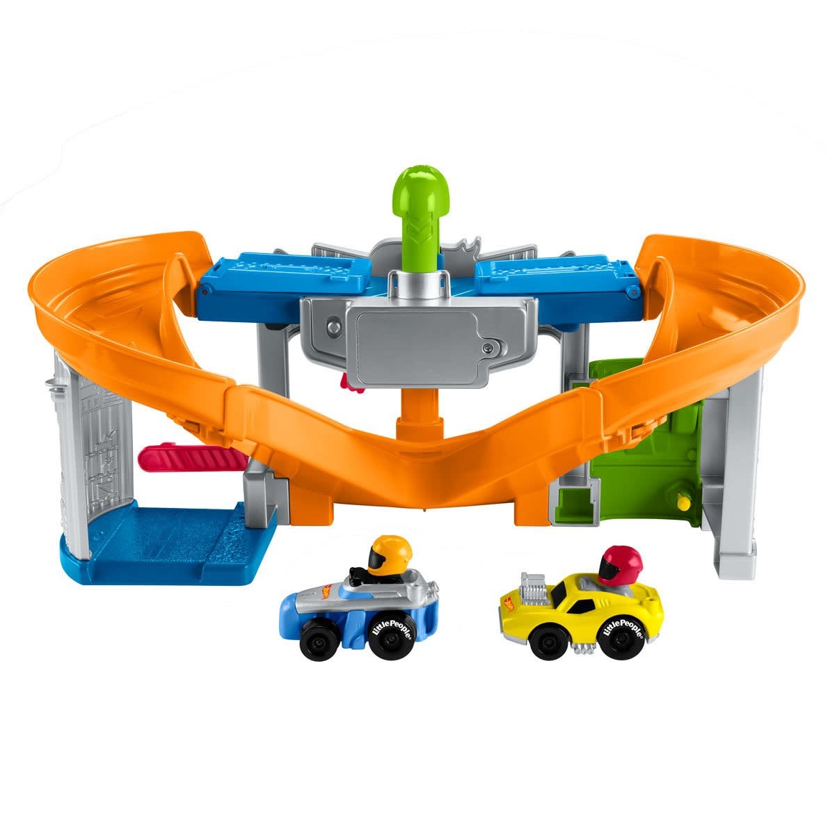 Fisher Price Hot Wheels® Race and Go Trackset by Little People®