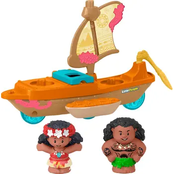Fisher Price Disney Princess Moana & Maui's Canoe by Little People®