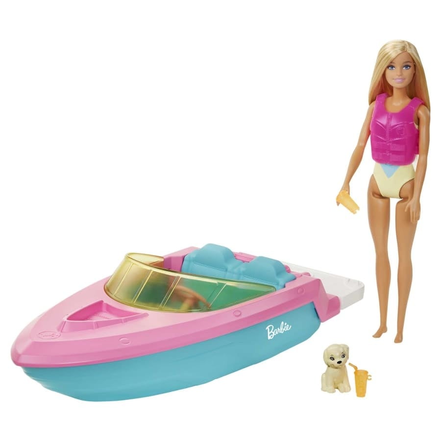 Barbie Barbie Doll and Boat