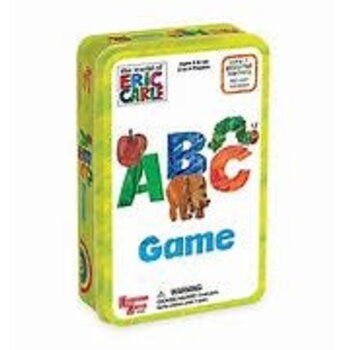 University Games Eric Carle ABC Game Tin