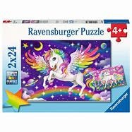 Ravensburger Unicorns & Pegasus 2x24 pc Puzzle