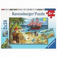 Ravensburger Pirates & Mermaids 2 X 24 pc Puzzle