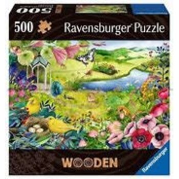 Ravensburger WOOD Nature Garden 500 pc Puzzle