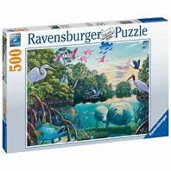 Ravensburger Manatee Moments 500 pc Puzzle