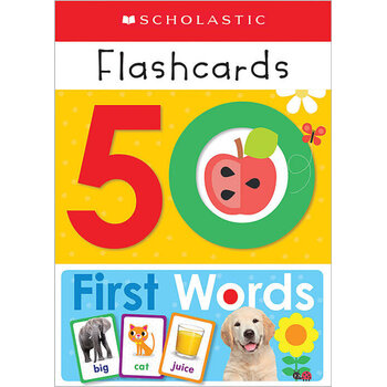 Scholastic 50 FIRST WORDS  SCHOLASTIC EARLY LEARNERS (Flashcards)