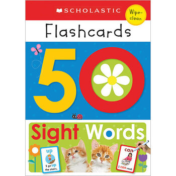 Scholastic 50 Sight Words: Scholastic Early Learners (Flashcards)
