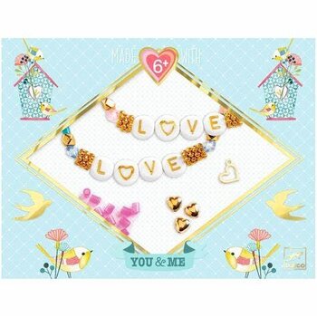 DJECO LGA Beads and Jewelry Love Letters