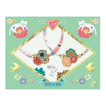 DJECO LGA Beads and Jewelry Tila and Flowers