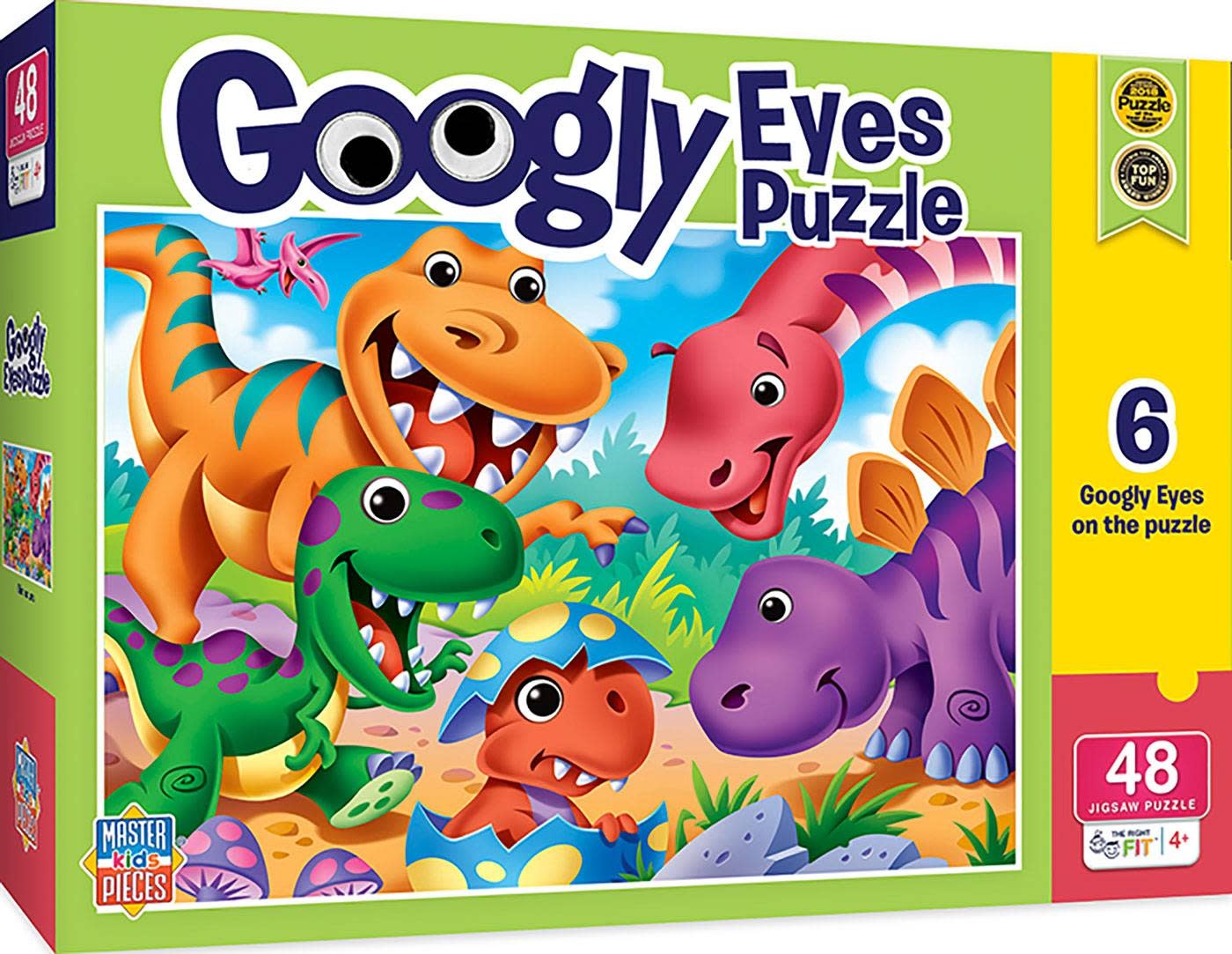 MasterPieces Googly Eyes - Dinosaurs 48pc Puzzle