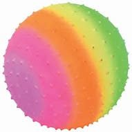US Toy Rainbow Knobby Ball 8"