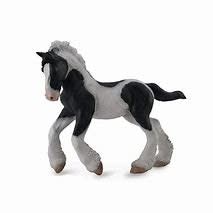CollectA Black and White Piebald Gypsy Foal