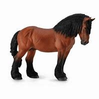 CollectA Bay Ardennes Stallion