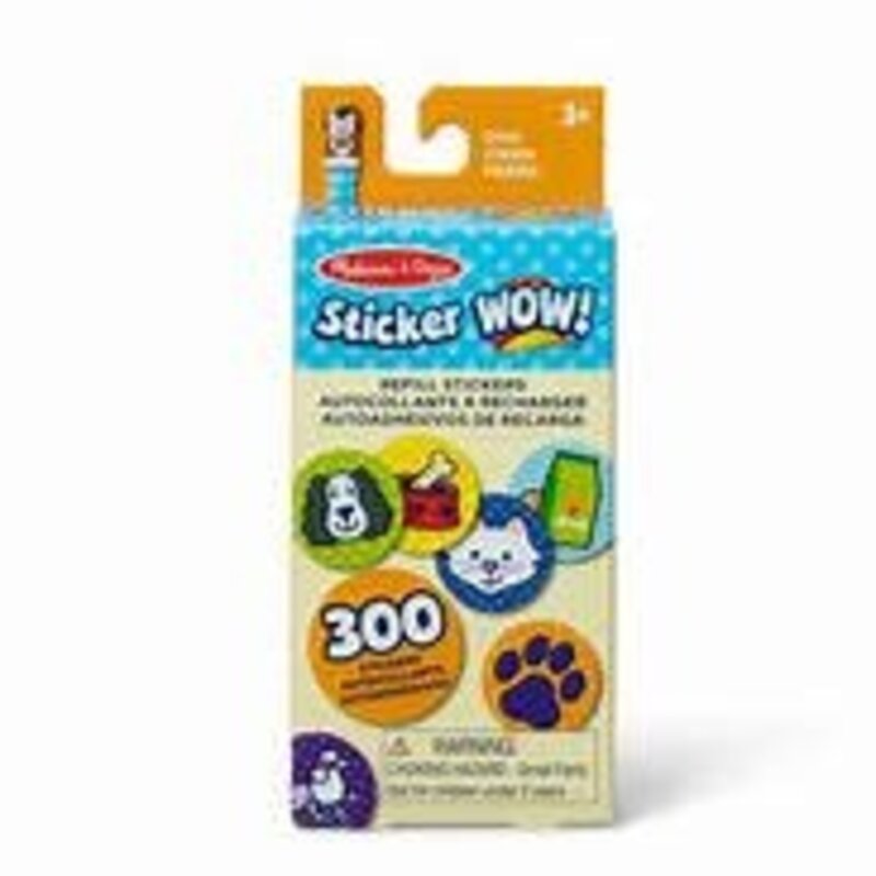 Melissa & Doug Sticker WOW! Refill Stickers - Pets
