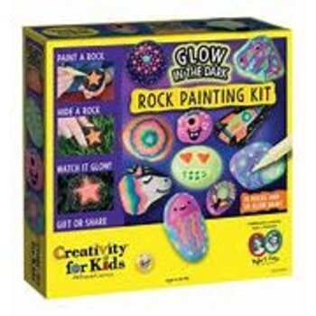Creativity for Kids Glow In the Dark Rock Painting Kit