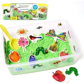 The Very Hungry Caterpillar Sensory Bin