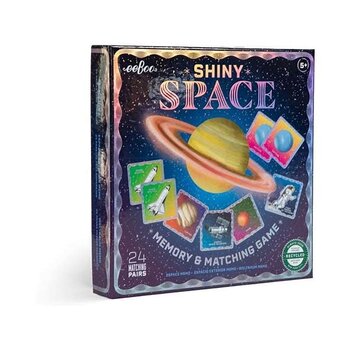 eeBoo Shiny Space Memory & Matching Game