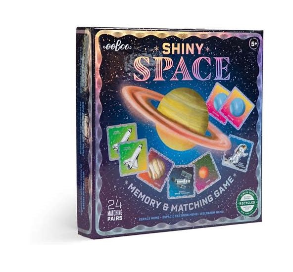 eeBoo Shiny Space Memory & Matching Game