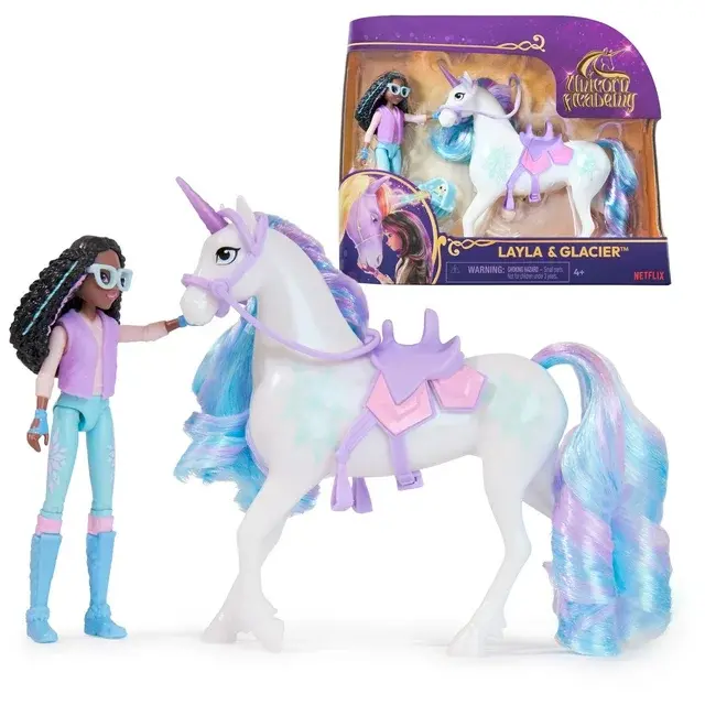 Unicorn Academy Unicorn Academy, Layla & Glacier Set