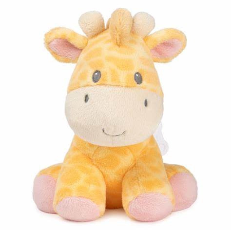 Gund GUND, Safari Friends Giraffe Keywind Musical Plush (Plays Brahms` Lullaby), 9 in