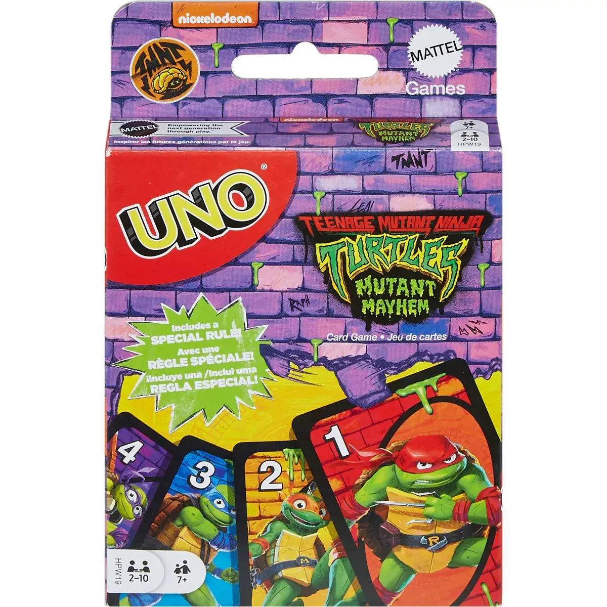 Mattel UNO® Teenage Mutant Ninja Turtles Mutant Mayhem