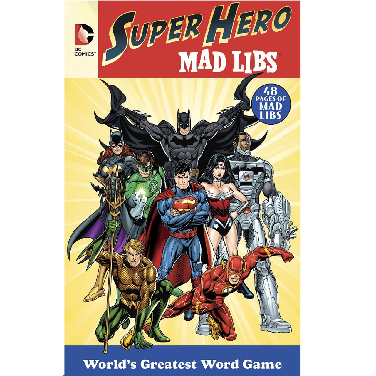 MadLibs Super Hero DC Comics Mad Libs