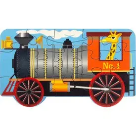 Shaped Puzzle Train Engine