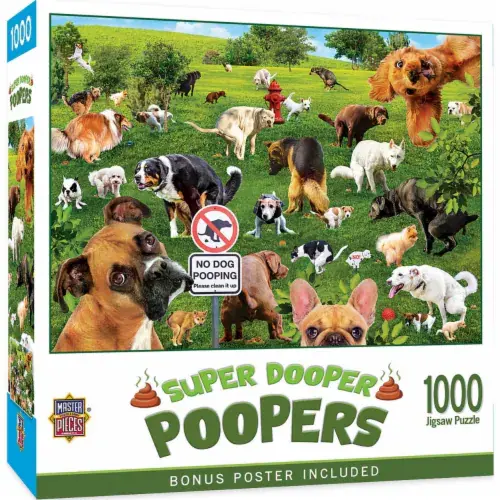 MasterPieces Super Dooper Poopers 1000 pc
