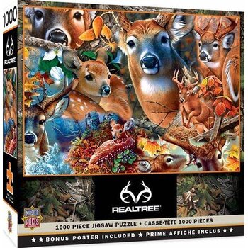 MasterPieces RealTree - Forest Beauties 1000pc Puzzle