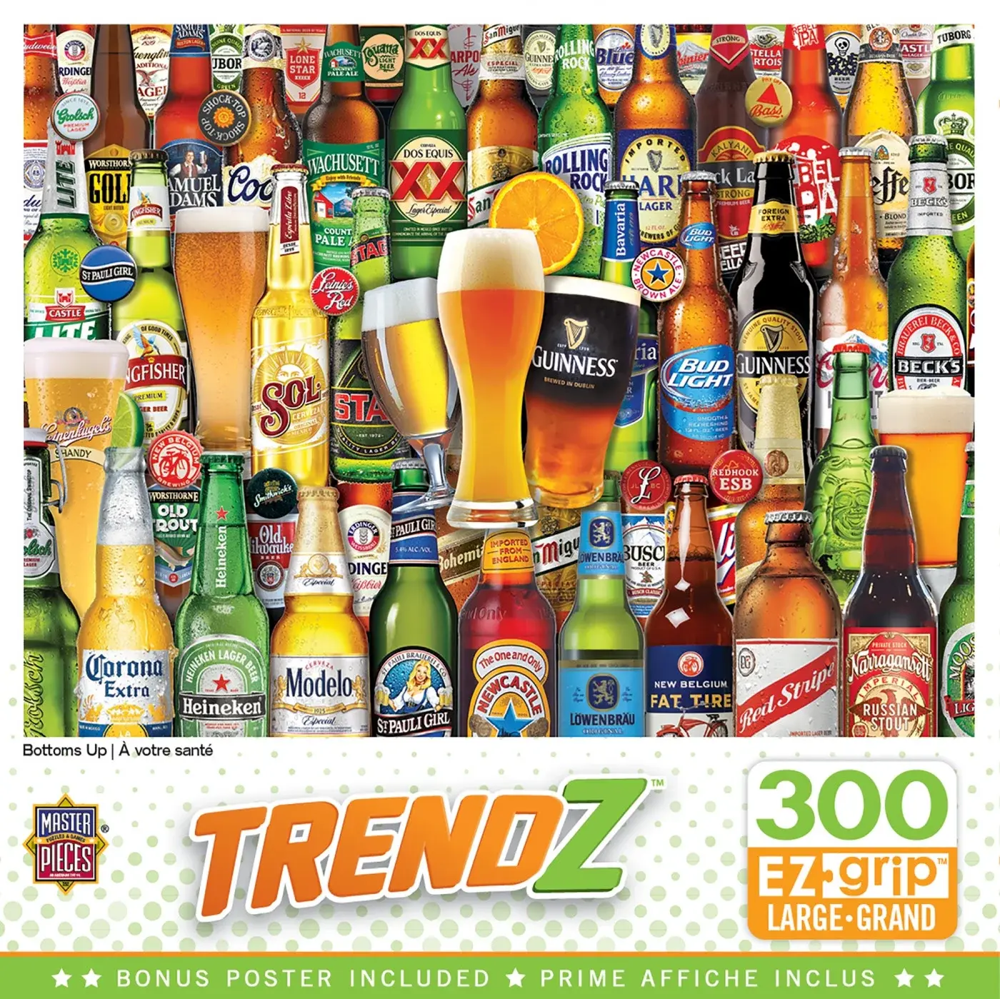 MasterPieces Trendz - Bottoms Up 300pc EzGrip Puzzle