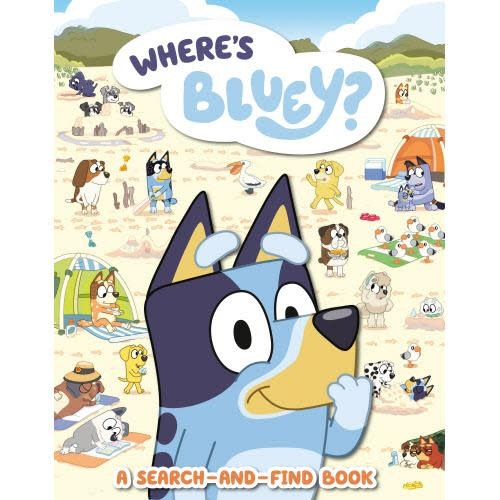 WHERE'S BLUEY  SEARCH-AND-FIND