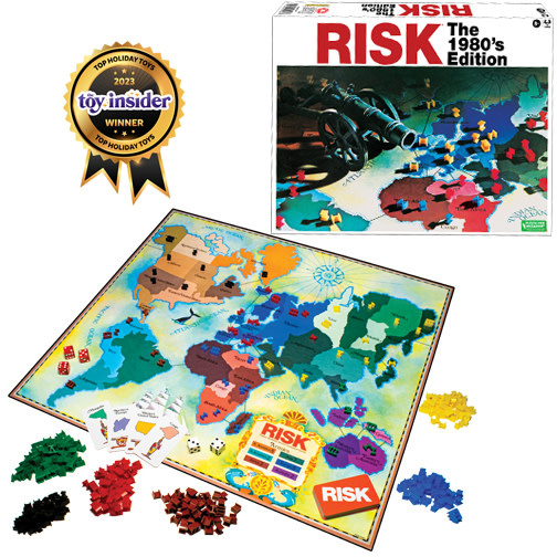 Winning Moves Risk 80's Edition