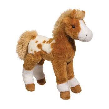 Douglas Freckles Golden Appaloosa Foal 10"