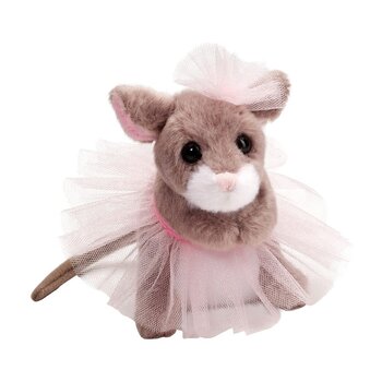 Douglas Tippy Toe Mouse w/Pink Tutu