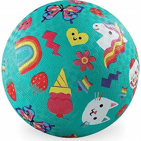 Crocodile Creek 7" Playground Ball / Smiley