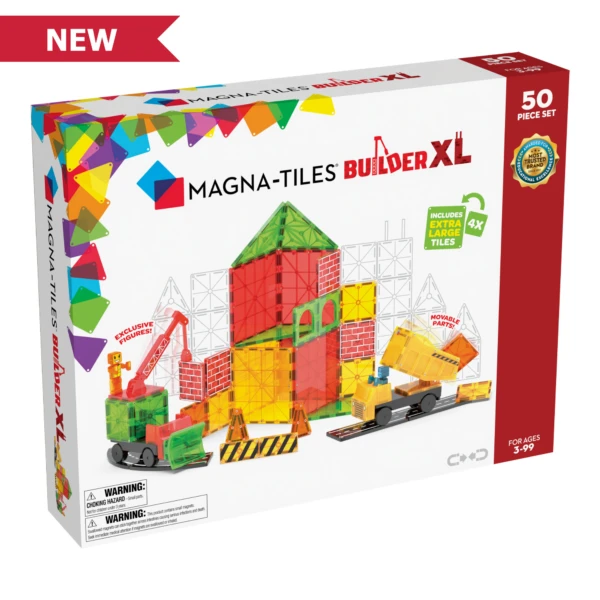 Magna-Tiles Magna Tiles Builder XL 50 Piece set