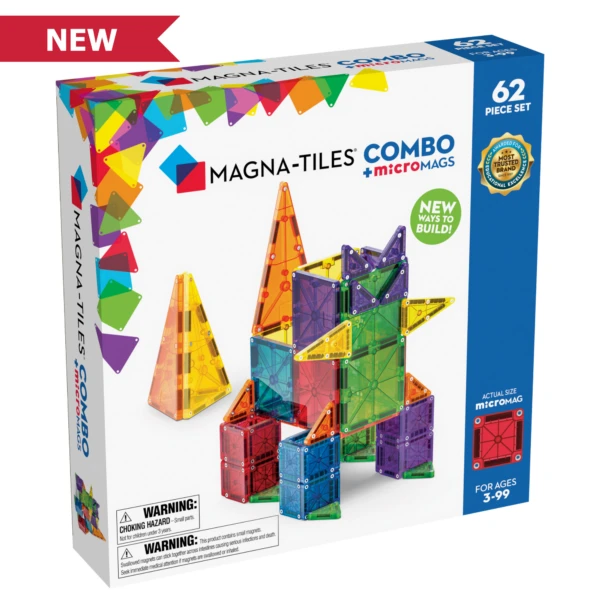 Magna-Tiles Magna-Tiles Combo 62 Piece